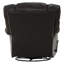 Fauteuil inclinable et pivotant en cuir italien-40057386