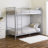 Elisabette Kids Twin Over Twin Bunk Bed-450022386