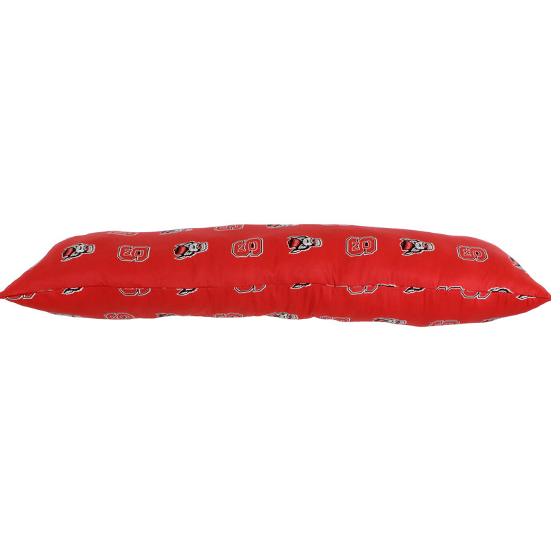 100% Cotton Lumbar Pillow, North Carolina State Wolfpack