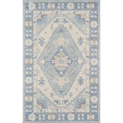 Tapis oriental bleu Denya
