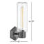 Roebling 1 - Light Armed Sconce-1399922280