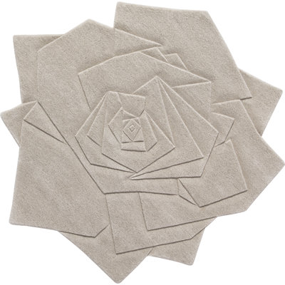 Schueller Solid Colour Hand Woven Area Rug