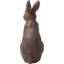 Statue de jardin en forme de lapin, 22,75 po, bronze