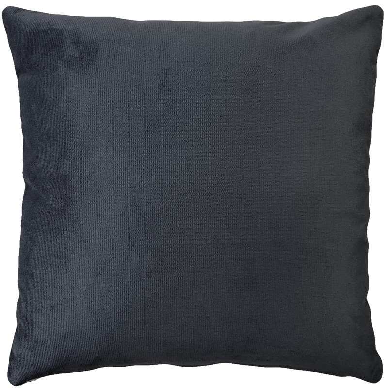 Bonsai Pine Onyx Amber Throw Pillow 19x19, Black/Orange