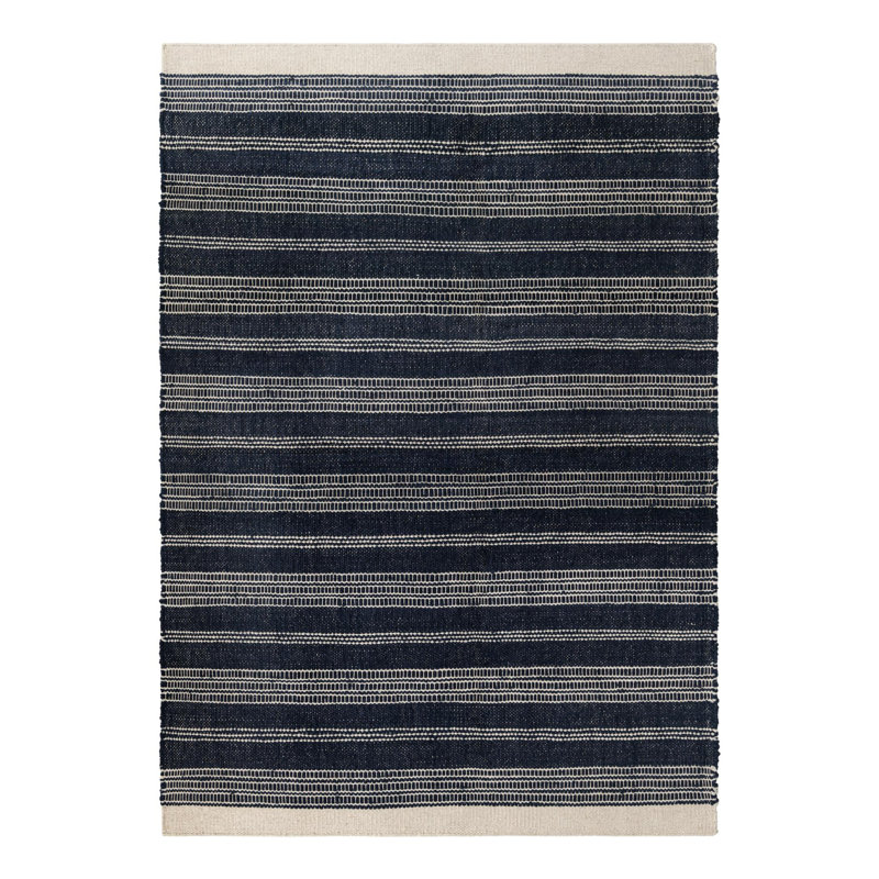 Benitez Striped Indoor Rug, Rectangle 6'1" x 9'