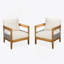 Ensemble de 2 fauteuils club Porto