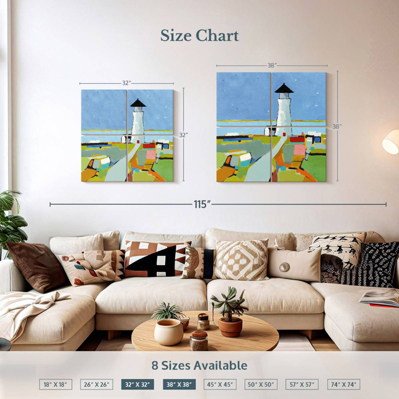 Aletra, chemin du phare, H 32 po x l 32 po