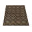 Esmeralda HAND TUFTED WOOL ECO-FRIENDLY AREA RUGS, Brown Color, Geometric Design-1140509707