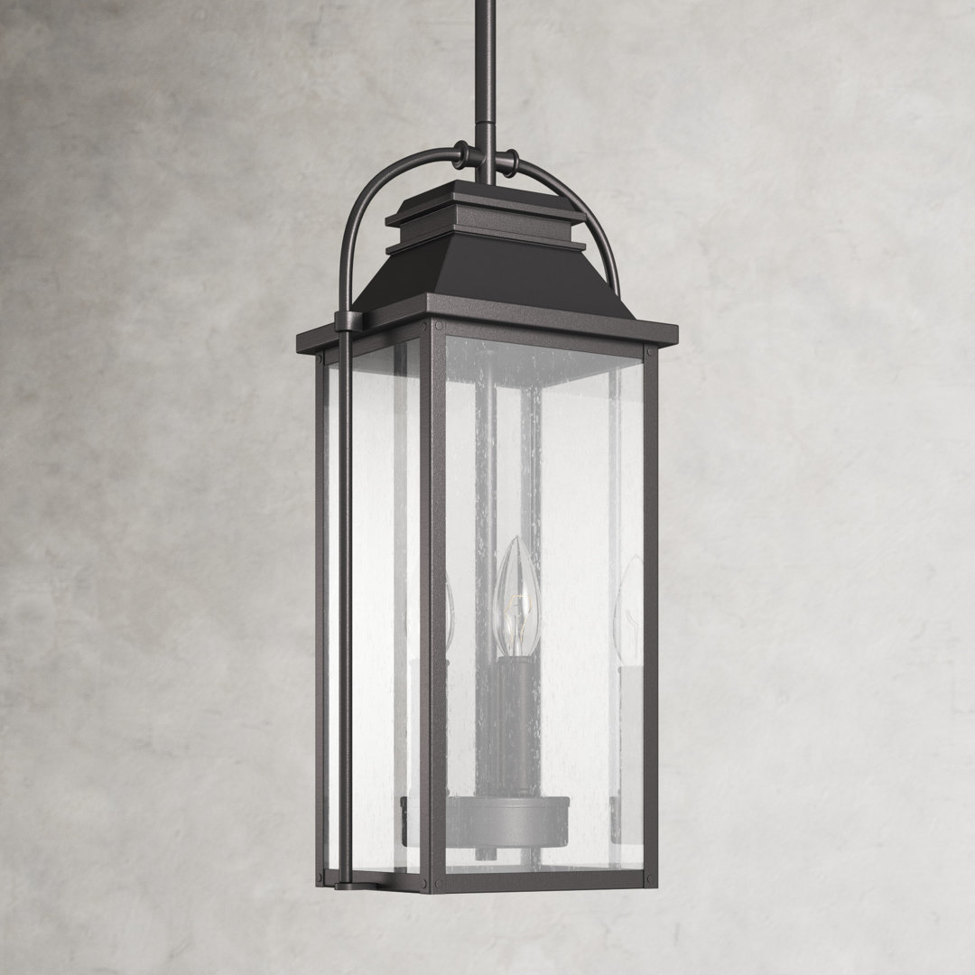 Newson 3 Light Outdoor Hanging Lantern Birch Lane™ Fixture 