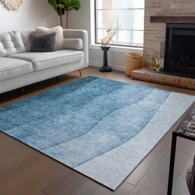 Kaylani Washable Ombre Indoor / Outdoor Rug