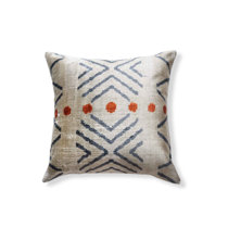 Bazar Silk Ikat Lumbar Pillow