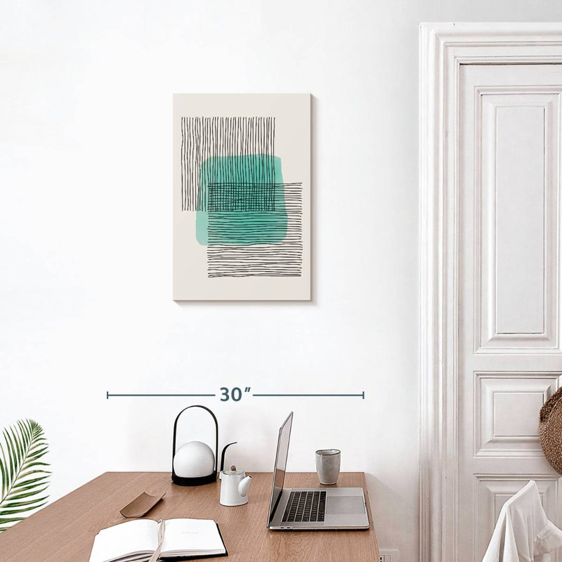 Avery Lines On Square, 24" H x 16" W
