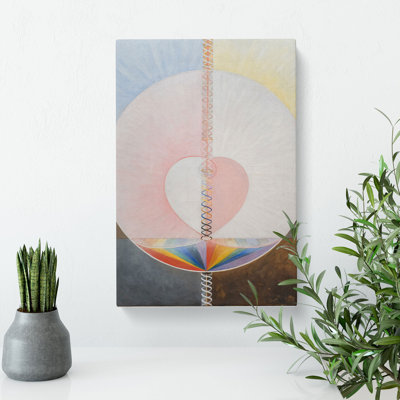What A Human Being Is by Hilma Af Klint - Wrapped Canvas Painting