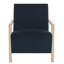Fauteuil Skye en polyester de 67,31 cm de large-23170244