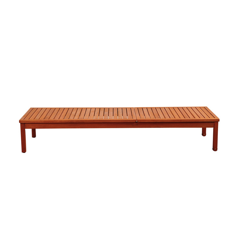 Ensemble 3 pièces de chaise longue avec coussins Marsily