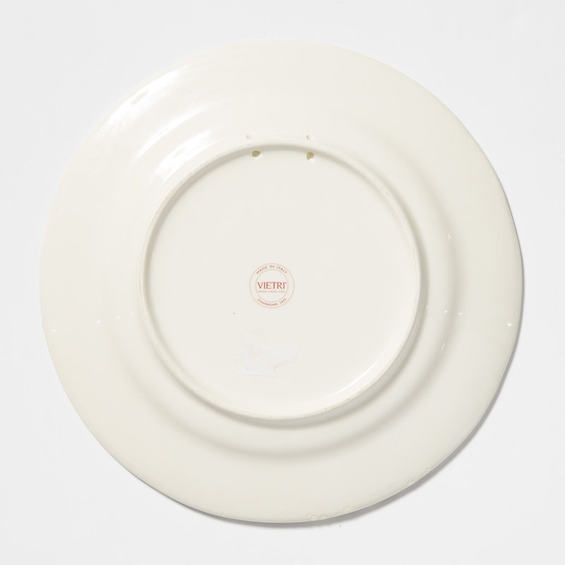 Wildlife Handmade Terra Bianca Dinner Plate