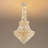 25-Light Dimmable Empire Crystal Chandelier-454327089