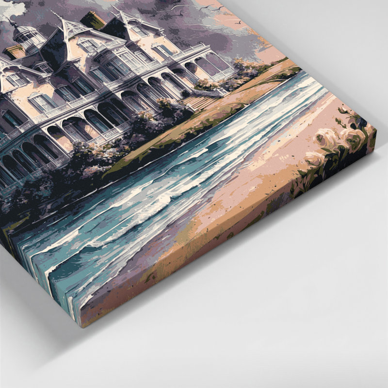 Art mural sur toile bord de mer bord de mer Elite, H 11 po x l 14 po