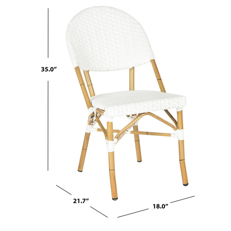 Chaise d'appoint Karle, Brun