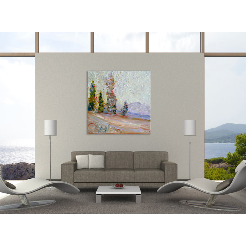"Tenue 2", toile tendue par Chiara Magni, H 30 po x l 30 po x P 1,5 po