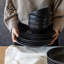 over&back Coupe 16-Piece Semi Hand-Finished Stoneware Dinnerware Set, Service for 4-99305506