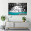 Pop Rainforest Waterfall Canvas Print-92518275