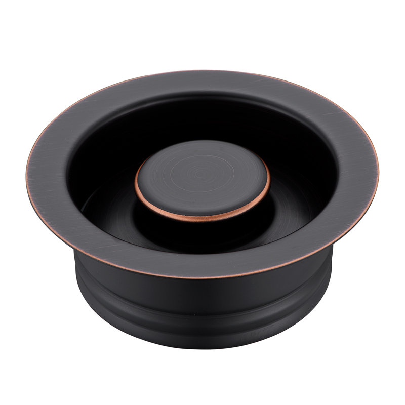 Kitchen Sink Garbage Disposal Flange and Stopper, Oil Rubbed Bronze