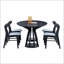 Table de salle à manger moderne 78,74 pouces Ellipse-65298974