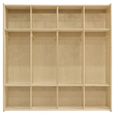 Contender Four Section Locker - Assembled