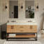 Meuble-lavabo double 60 po Kaysha-1255292223