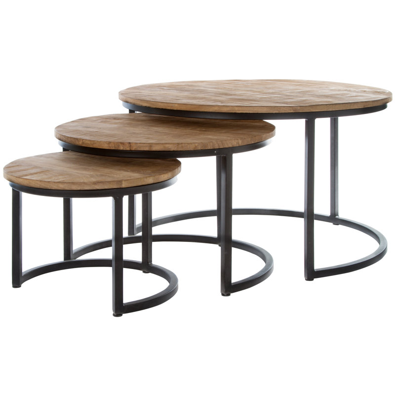Moon 3 Piece Nest of Tables