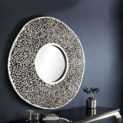 Sanita Aluminum Novelty Wall Mirror
