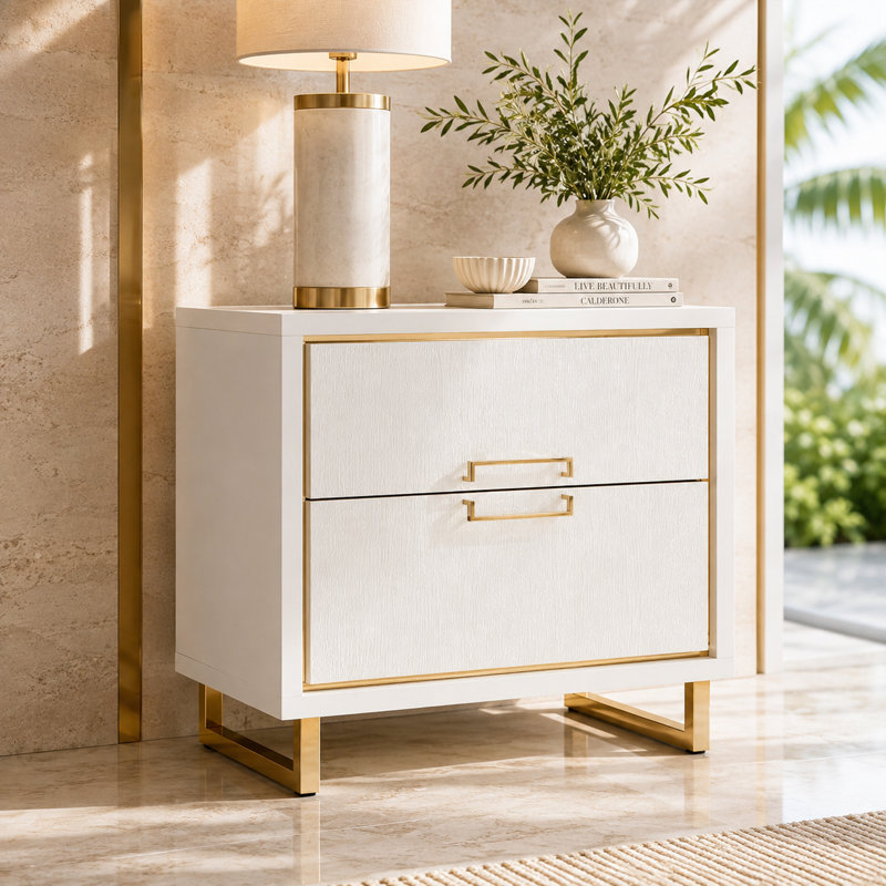 Palm Gate 2 - Drawer Nightstand