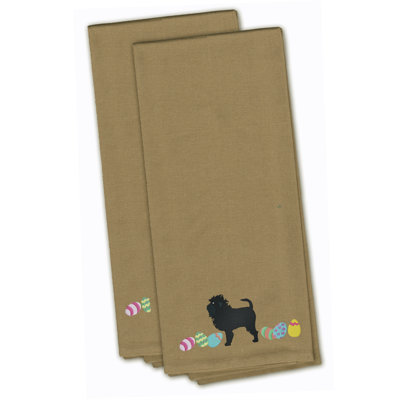 Cotton Embroidered Tea Towel Kitchen Towel