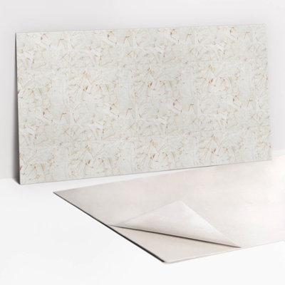 Self Adhesive Vinyl Splashback Wall Panel Sticker Tile Peel Stick 100x50 cm Marble tiles
