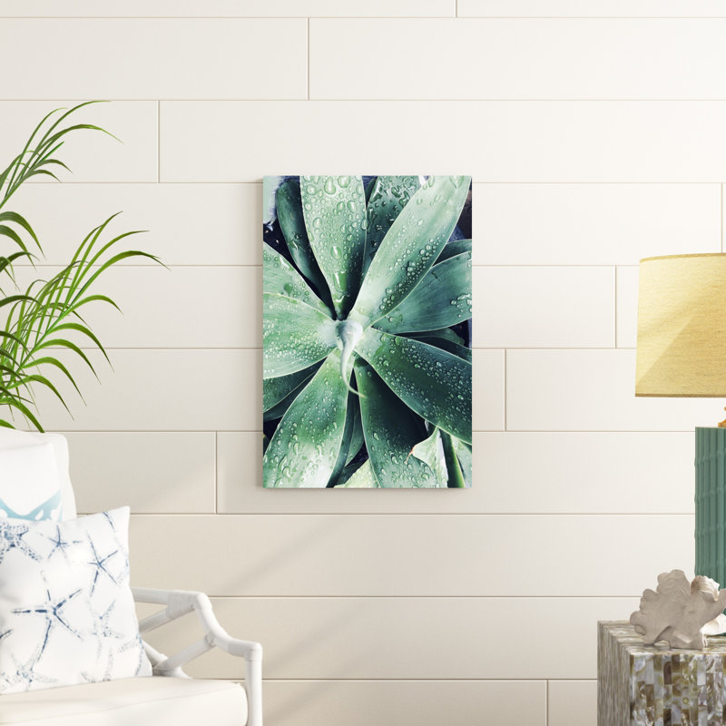 Vert succulent tropical vert III, H 30 po x l 20 po x P 1,25 po