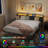 Daybed with Trundle, Sturdy Metal Twin Bed Frame with Upholstered Headboard and Charging Station for Living Room