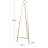 Metal Tall Adjustable 3 Tier Display Gold Easel with Circular Ring Top-87687931