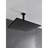 Ceiling Mounted Shower Package With Handheld And 16" Head - Brushed Nickel, Stainless Steel, Self-Cleaning Nozzle Maintains Unimpeded Waterduct, Natural Rainfall Experience, , Complies American