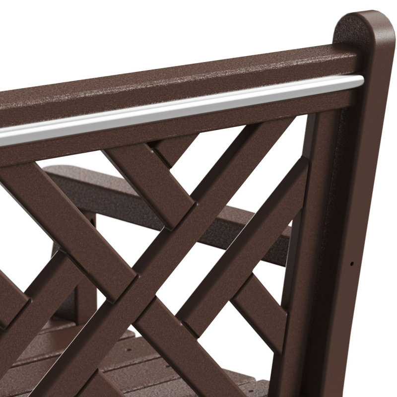 Banc 48 po POLYWOOD Chippendale, Acajou