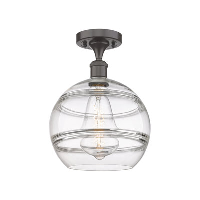 Plafonnier semi-encastré 1 lumière Ballston - Adrieanna