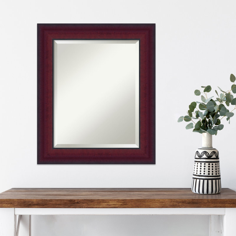 Miroir mural Jermall, 25,25 po x 21,25 po, Carrée