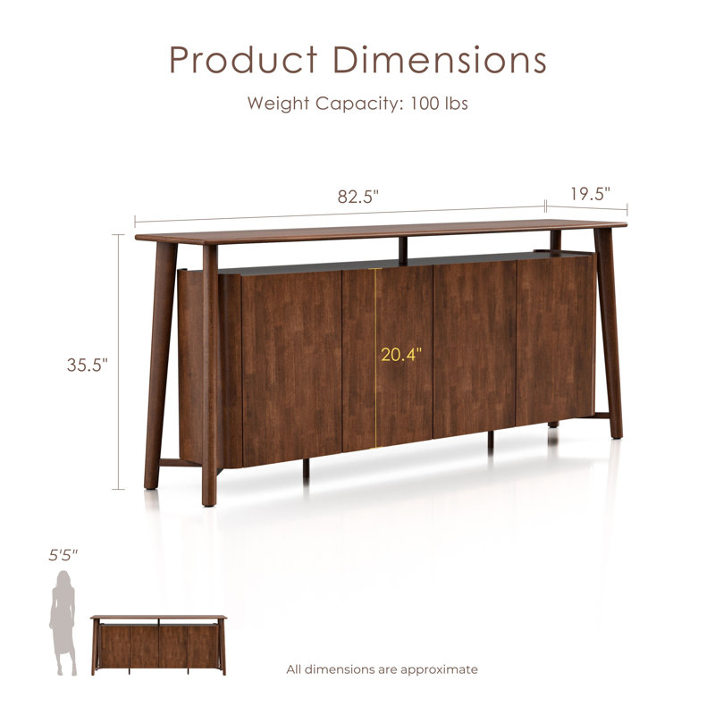 Rozella Solid Wood Server