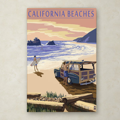 Kadey 'Travel 59' Vintage Advertisement on Canvas