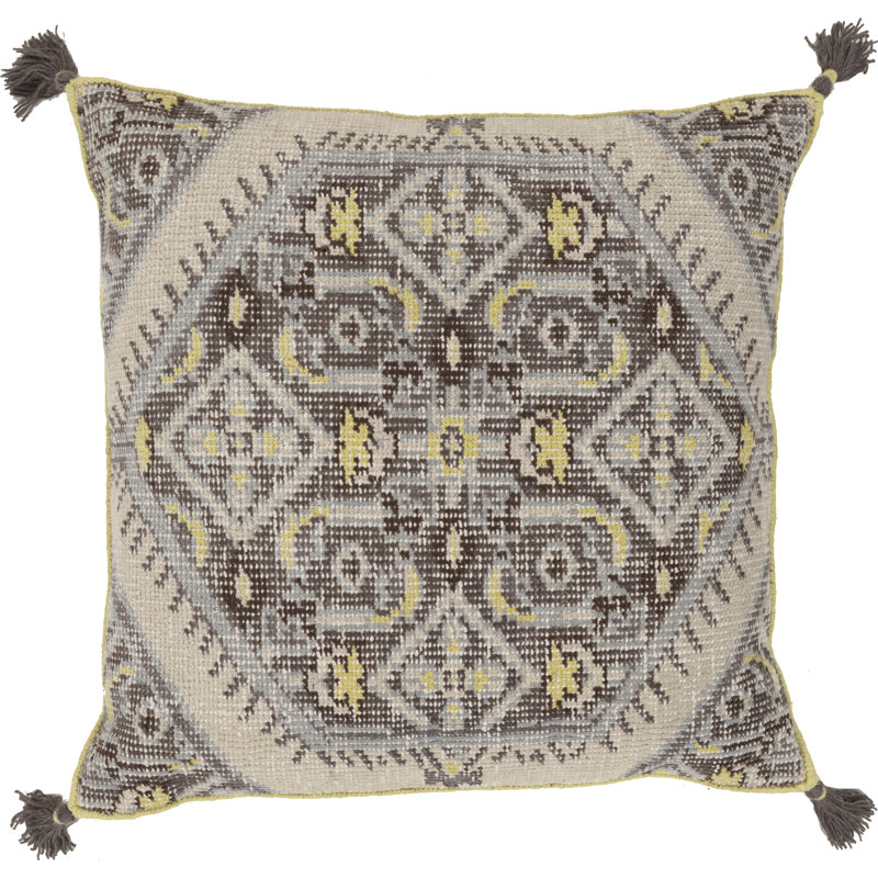 Coussin décoratif, Ardoise, Polyester / bourre de polyester