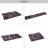 LOOM & LUXE 6X9 Area Rugs, Washable Rug, Low-Pile, Non-Slip, Non-Shedding, Foldable, Kid & Pet Friendly - Area Rugs For Living Room, Bedroom, Kitchen (Burgundy/Black, 6'X 9')-773055220