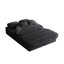 Lit convertible en mousse pour plancher de 21 po avec 4 coussins et coussin antidérapant, pour la chambre à coucher