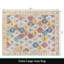 Tapis oriental antidérapant lavable à la machine beige / jaune / orange-906146697