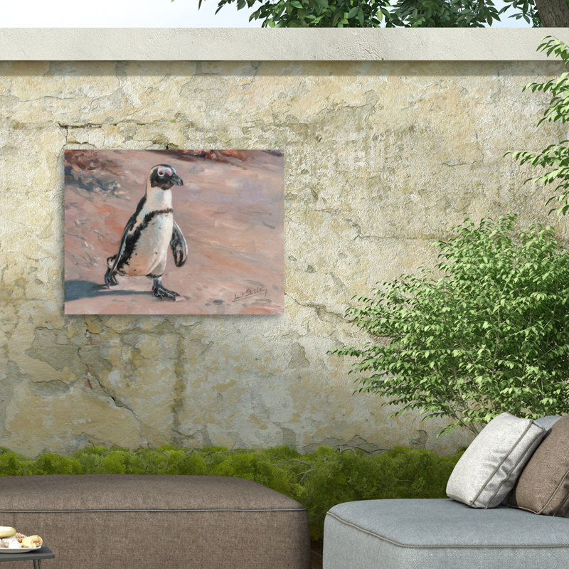Toile d'extérieur David Stribble Beach Stroll, H 14 po x l 19 po