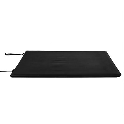 Housse de protection pliable 4 plis pour 4 pièces pour le fabricant de Silverado / Auto Sierra 1500-19 (Sierra Legacy et DL 2019), Silverado / Sierra 2500HD / 3500HD 2015-2019, vinyle imperméable et aluminium - 6,6 pi